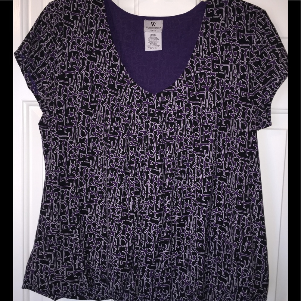 Worthington stretch blouse